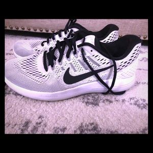 Nike white shoes